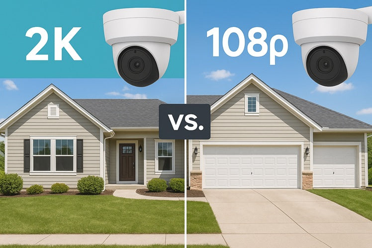 2K vs. 1080p: Welche Auflösung ist ideal für Überwachungskamera?