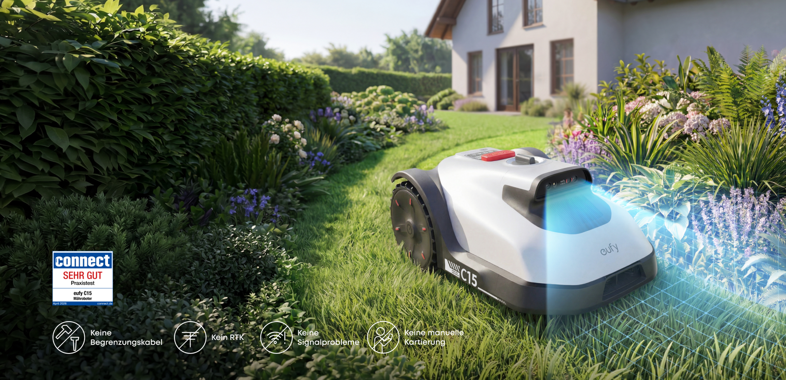 eufy Mähroboter C15