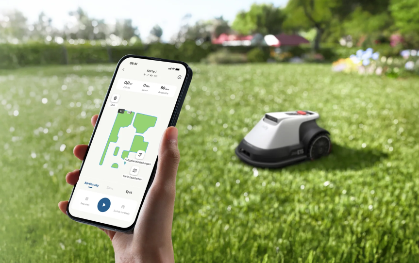 eufy Mähroboter E15 smarte app-steuerung