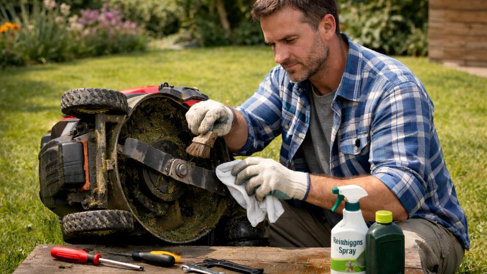 Anleitung zur Reinigung eines Rasenmähers: Schritt für Schritt erklärt