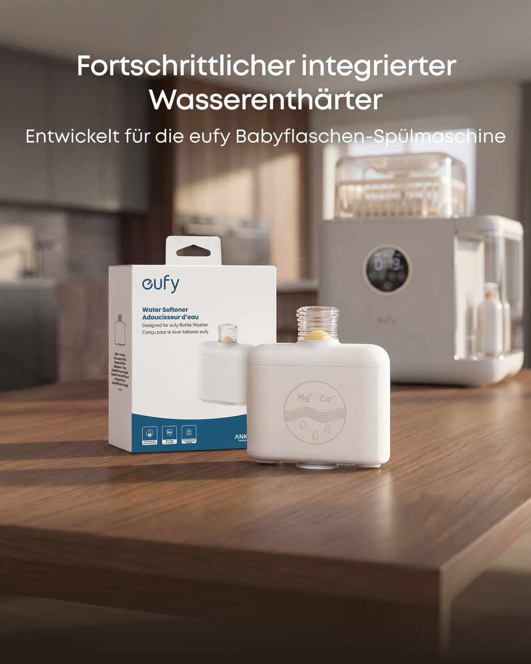 eufy Original Ersatzfilter für integrierten Wasserenthärter der Babyflaschen-Spülmaschine