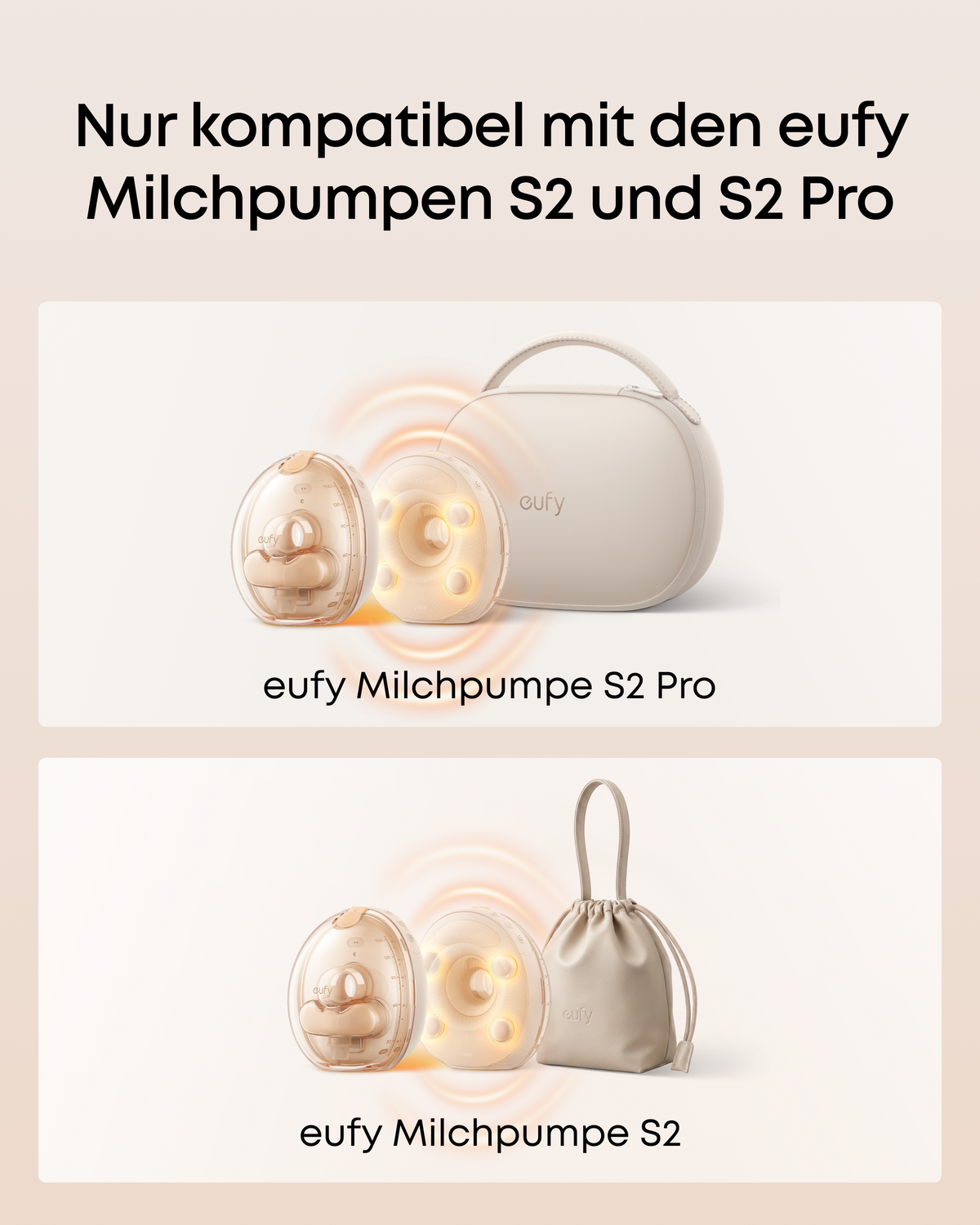 eufy Entenschnabelventile (4er-Pack) für eufy Milchpumpe S2 / S2 Pro, auslaufsicher und vor Staub geschützt, Ersatzteile, offizielles eufy Zubehör