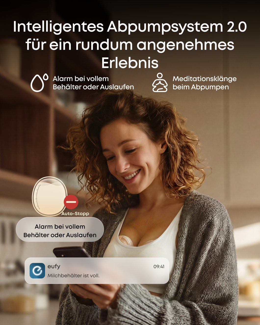 eufy Milchpumpe mit Ladecase S2 Pro