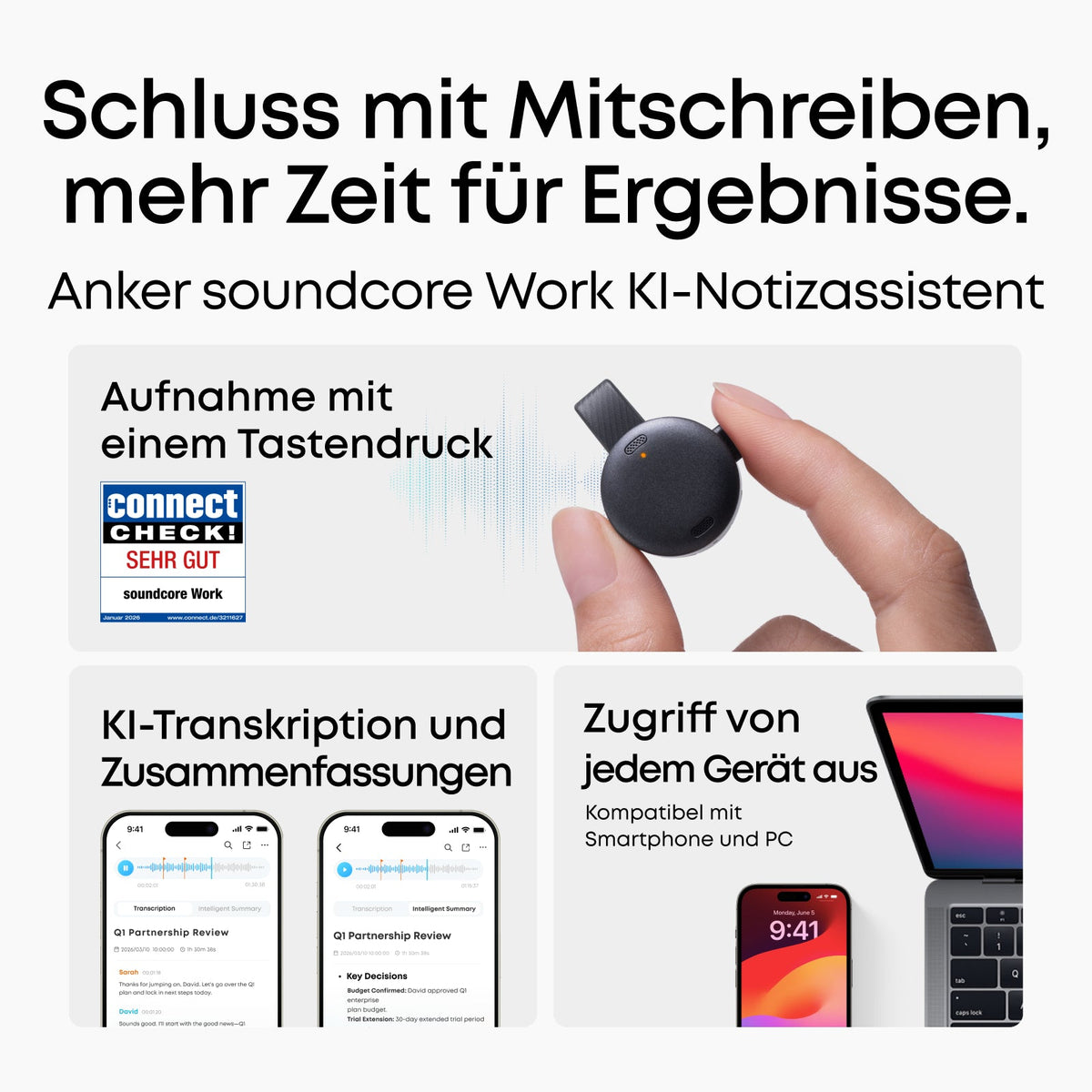 soundcore Work | Dein persönlicher KI-Assistent
